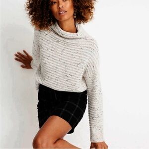 Madewell Belmont Donegal Mockneck Sweater